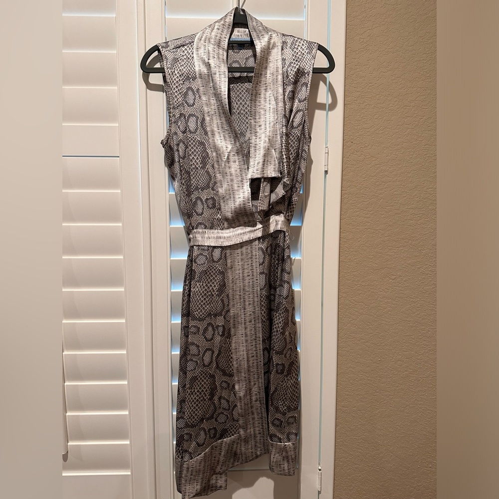 ANTONIO MELANI Silk Wrap Dress Size 4